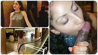 Asian call girl visits client in Bangkok hotel to give him the best deepthroat blowjob